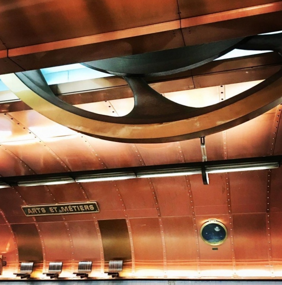 Seven  Most Beautiful Metro Stations in Paris