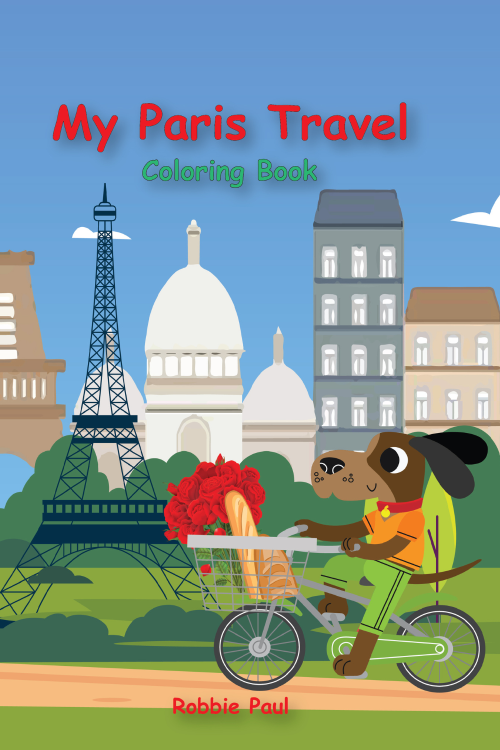 My Paris Travel Coloring Book