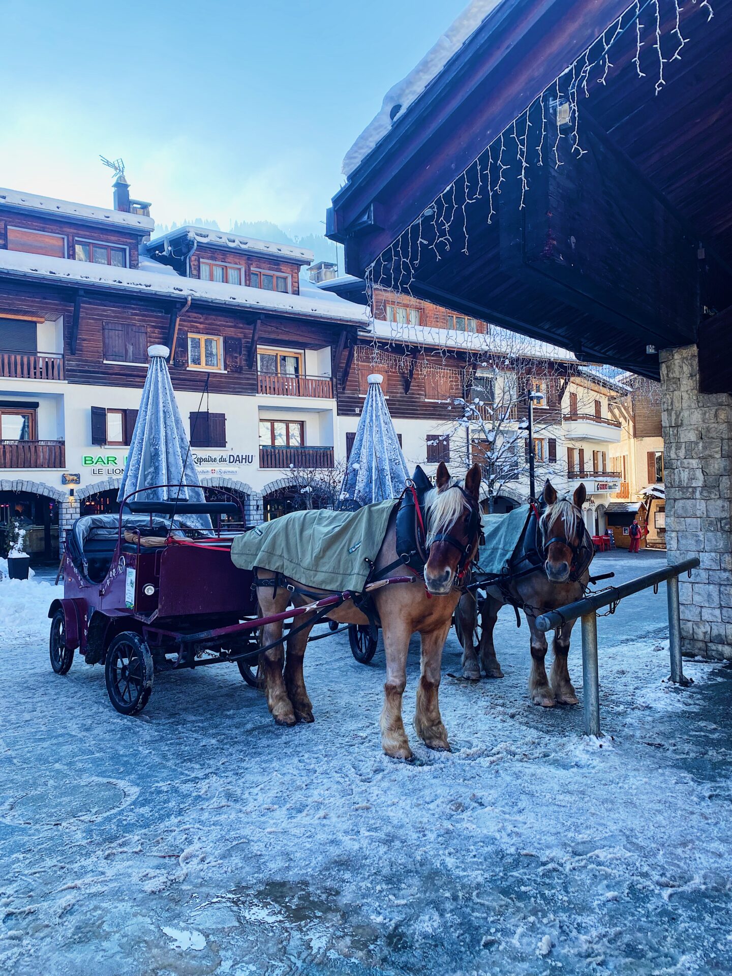 FRANCE TRAVEL WITHOUT A CAR TO  LA CLUSAZ