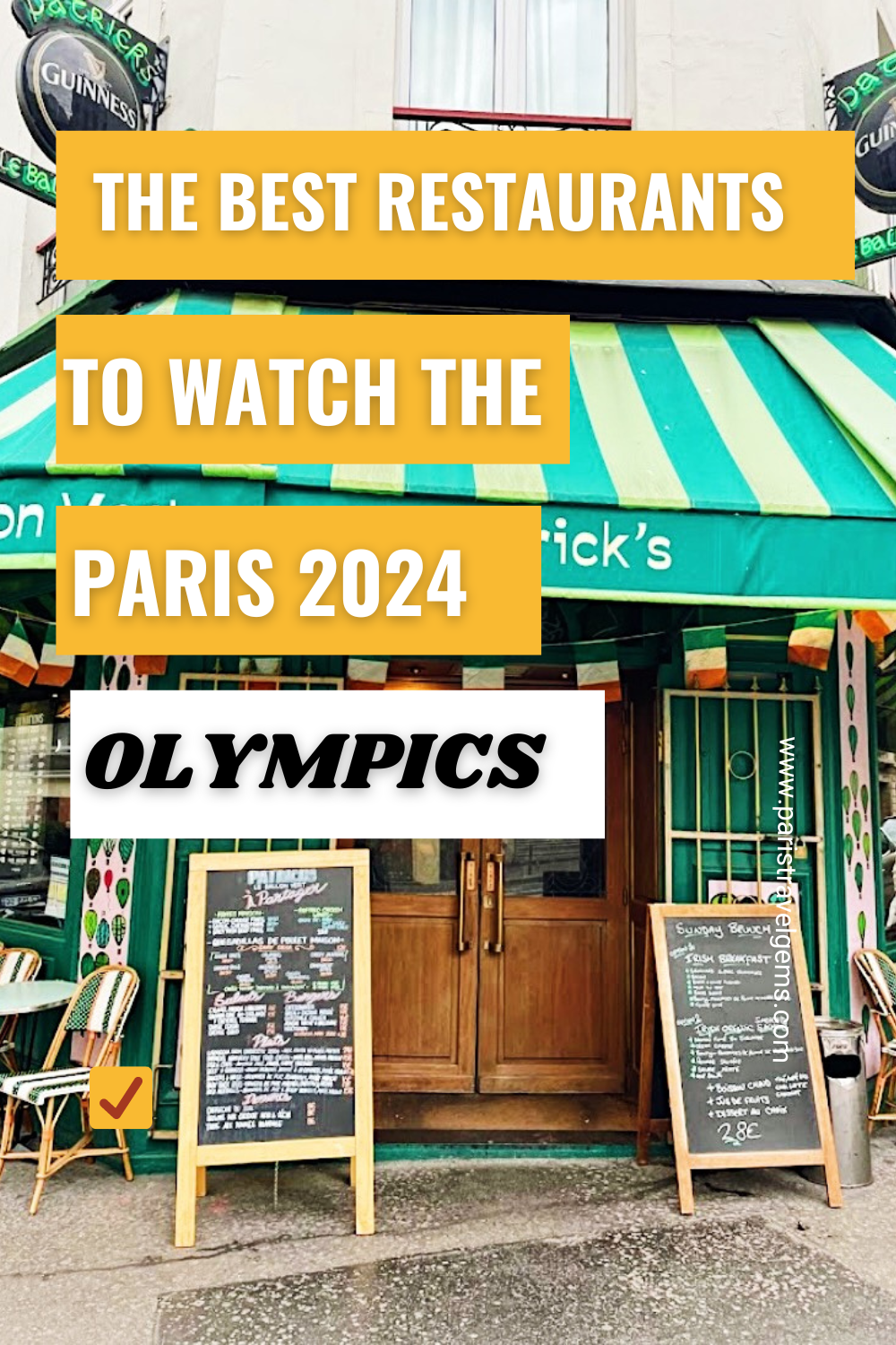 The Best Restaurants to Watch the Paris 2024 Olympics